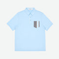 Crest Polo- Aero Blue