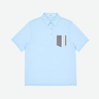 Crest Polo- Aero Blue
