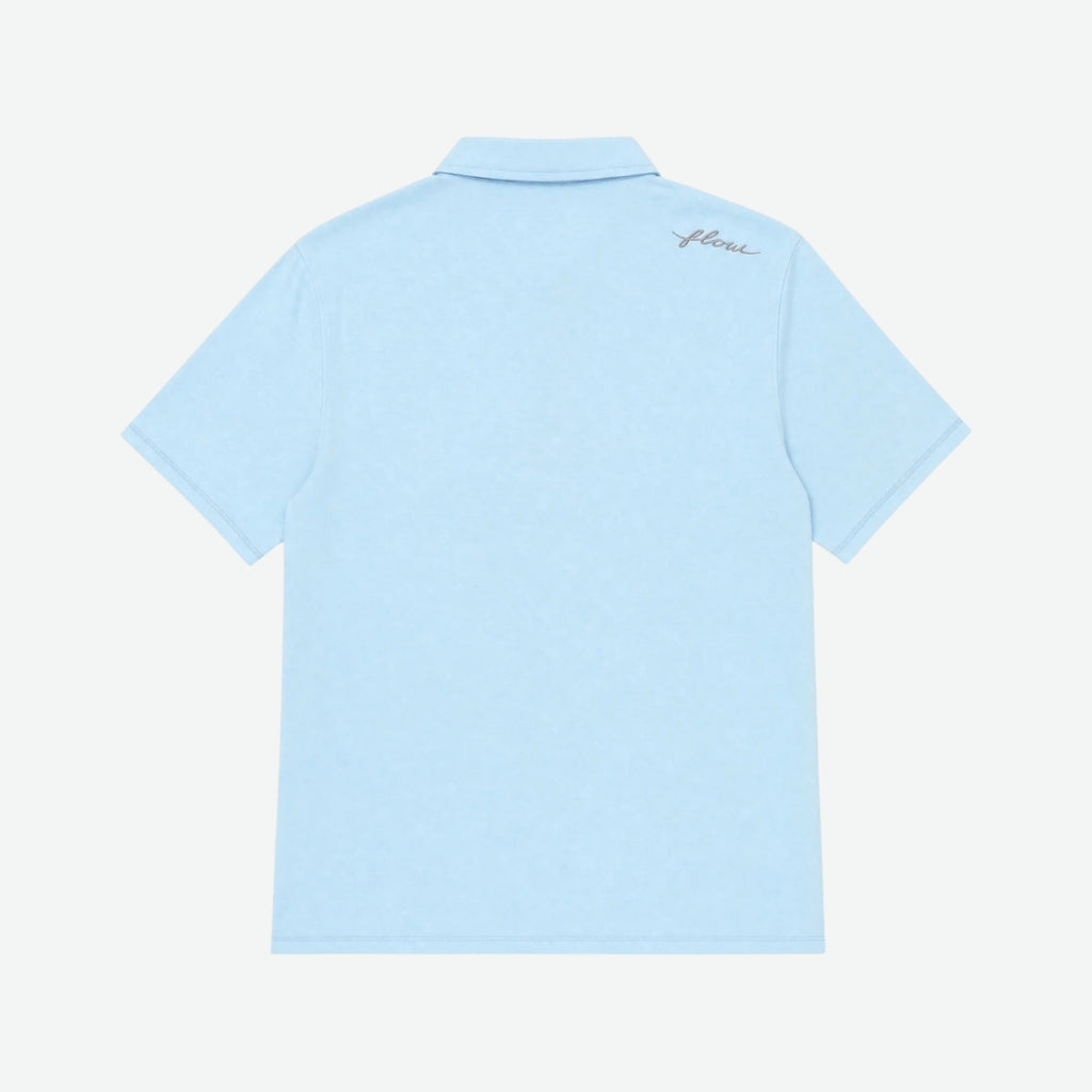 Crest Polo- Aero Blue