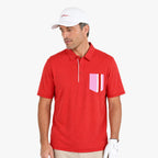Crest Polo- Iron Rose