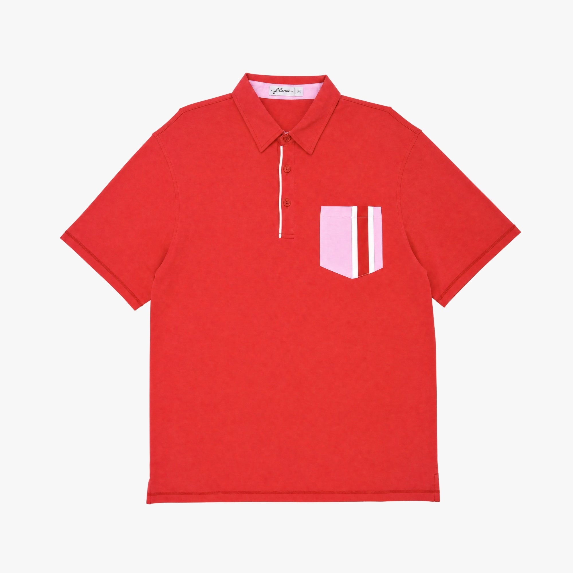 Crest Polo- Iron Rose